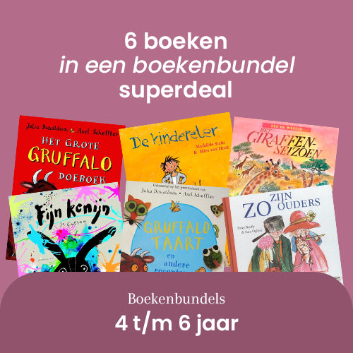 Boekenbundel 4 t/m 6 jaar (6 boeken)