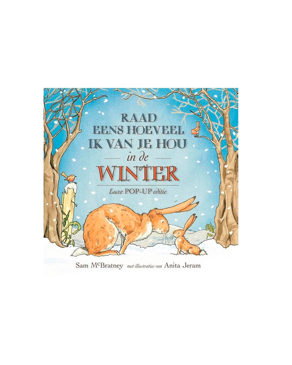 Raad eens hoeveel ik van je hou ? Winter editie - pop up - Sam Mc Bratney