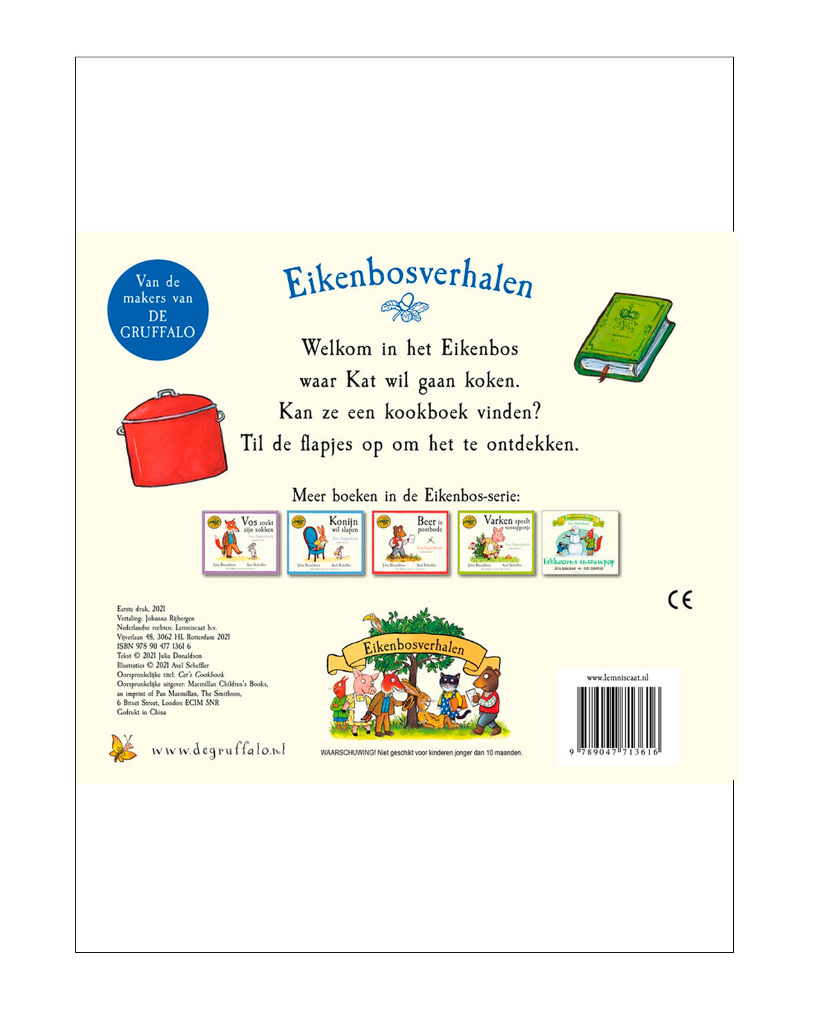 Het kookboek van een kat - Julia Donaldson