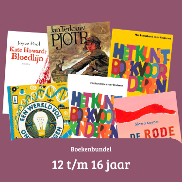 Boekenbundel 12 t/m 16 jaar met inspirerende en spannende boeken voor jongeren.