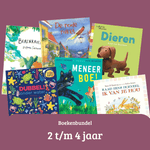 Boekenbundel 2 t/m 4 jaar met kleurrijke prentenboeken voor peuters om samen te lezen.
