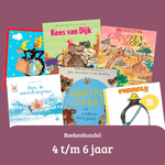 Boekenbundel 4 t/m 6 jaar met leuke prentenboeken om samen te lezen en te leren.