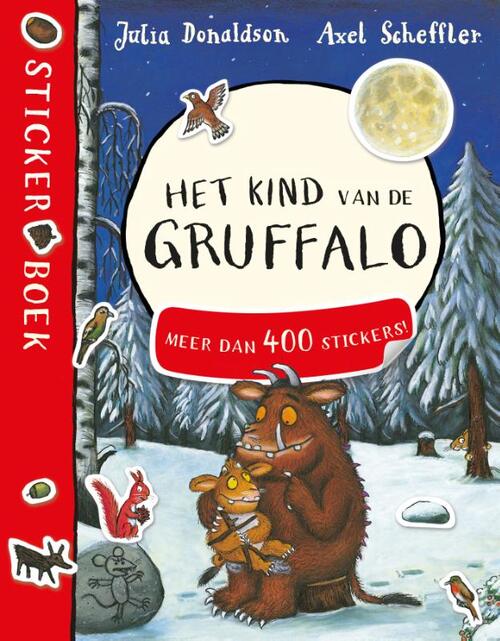 Het kind van de Gruffalo, stickerboek Julia Donaldson