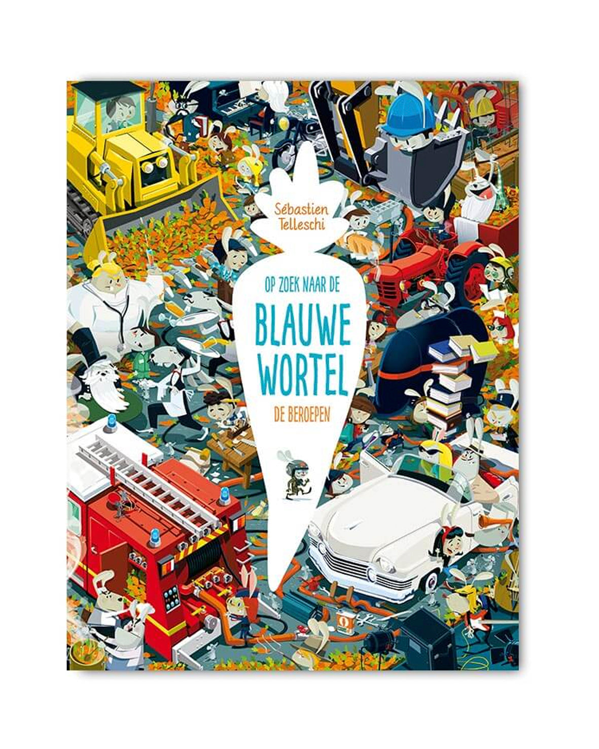 De Beroepen | Op zoek naar de Blauwe Wortel, auteur Sébastien Telleschi