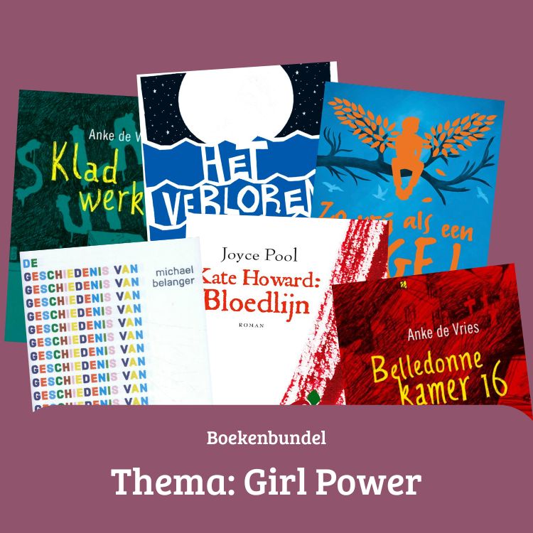 boekenbundel voor leesboeken nationale vrouwendag