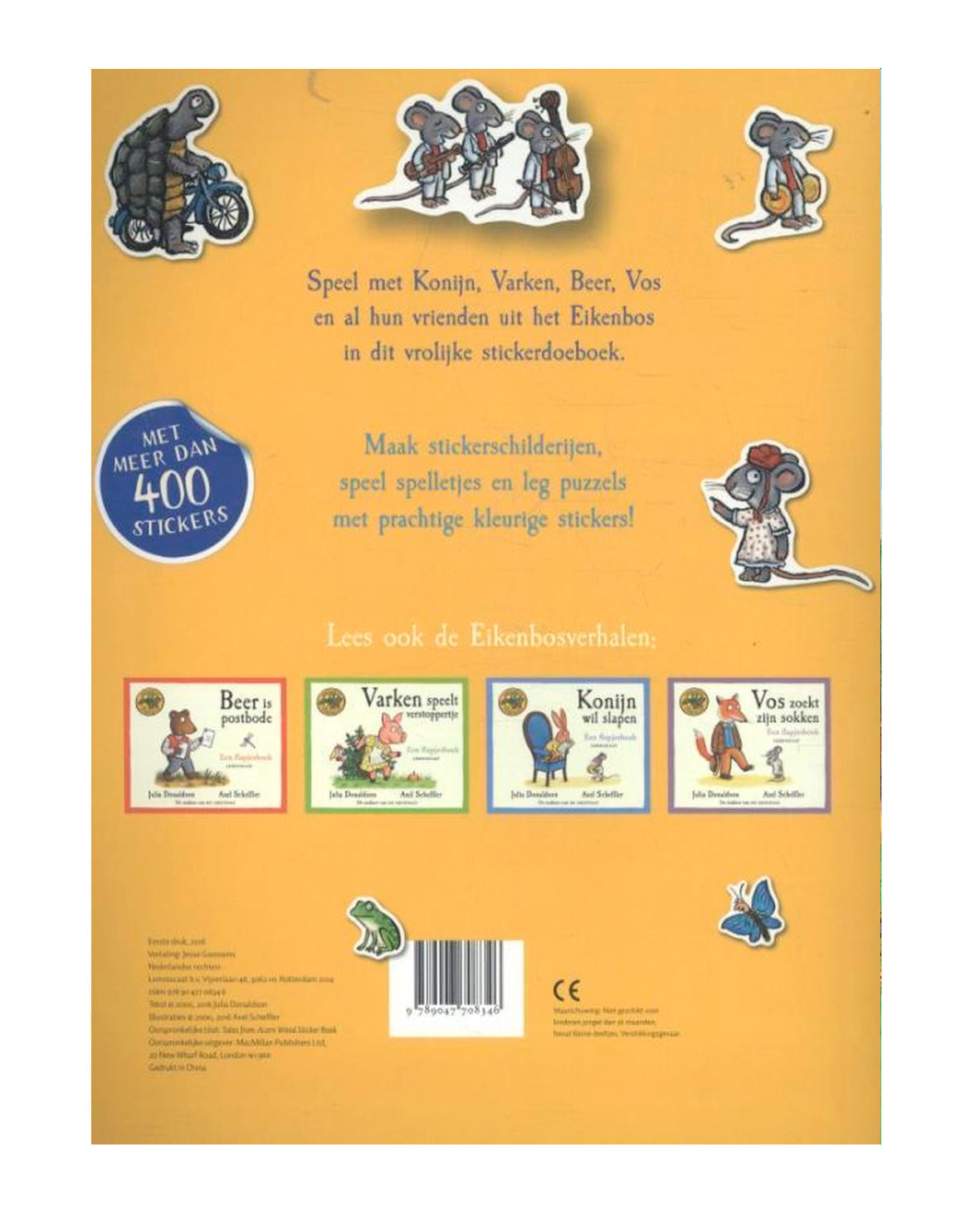 Stickerboek Eikenboschverhalen - Julia Donaldson