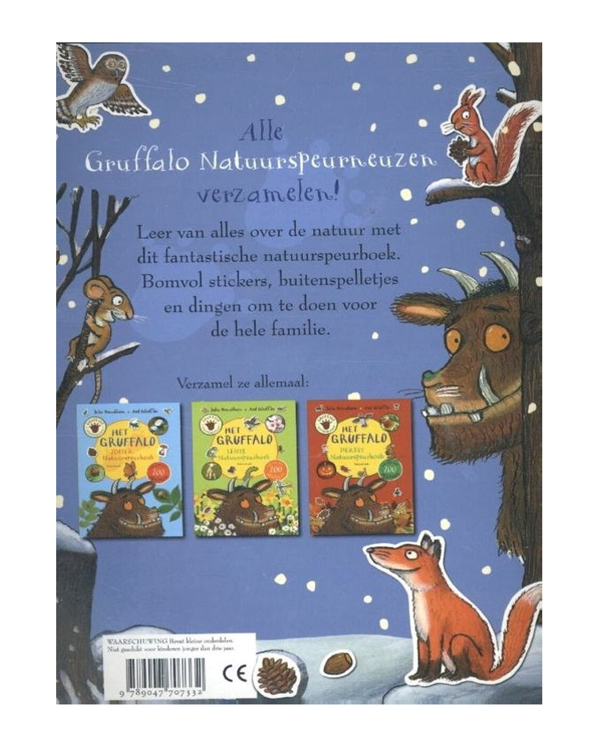 Het Gruffalo winter natuurspeurboek Auteur: Julia Donaldson