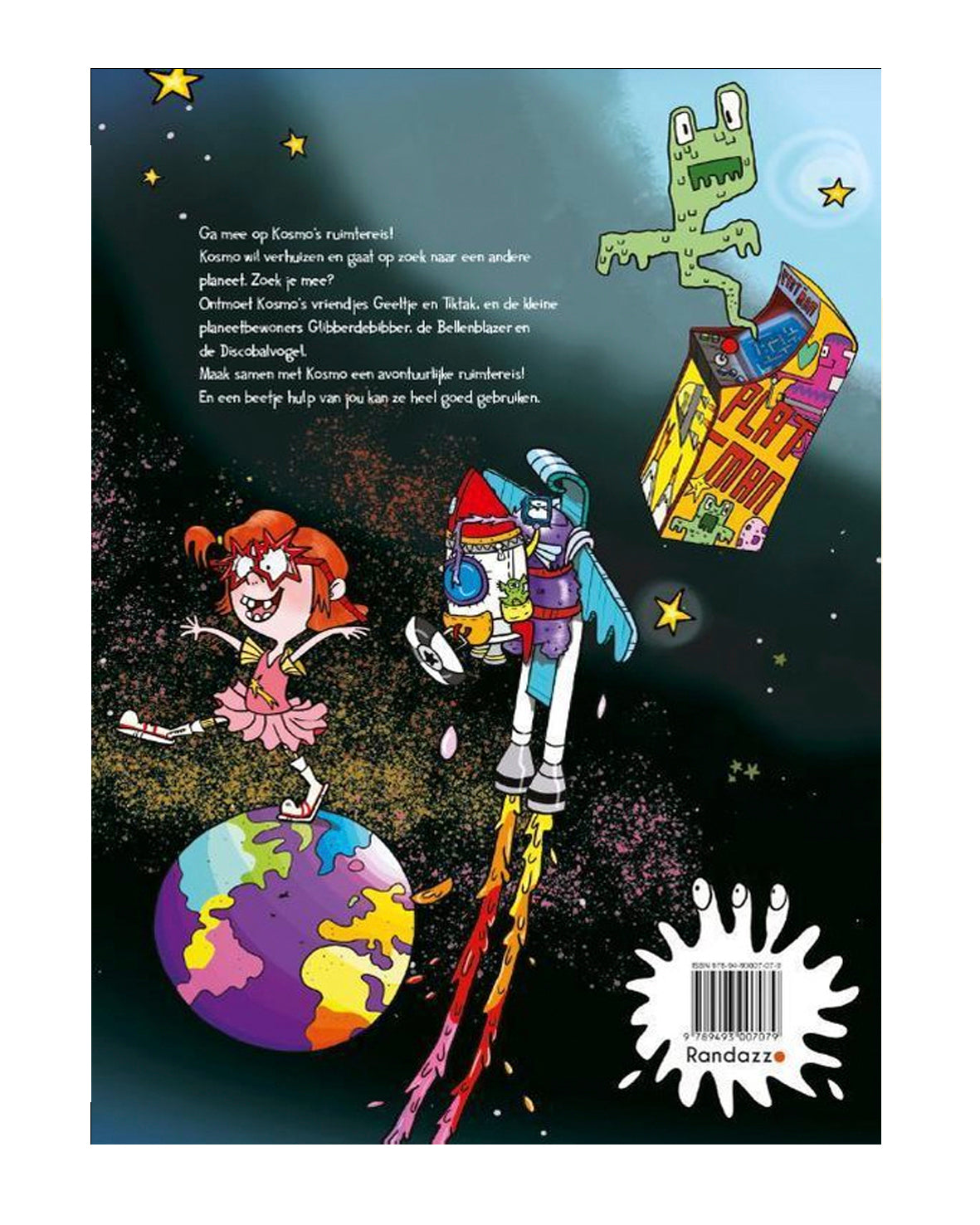 NIEUW IN ONZE COLLECTIE !! Kosmo's ruimtereis, Auteur: Eva van Aalst